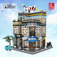 Thumbnail for Building Blocks MOC City Expert Creator Hat Shop Store Bricks Toy 89121 - 2