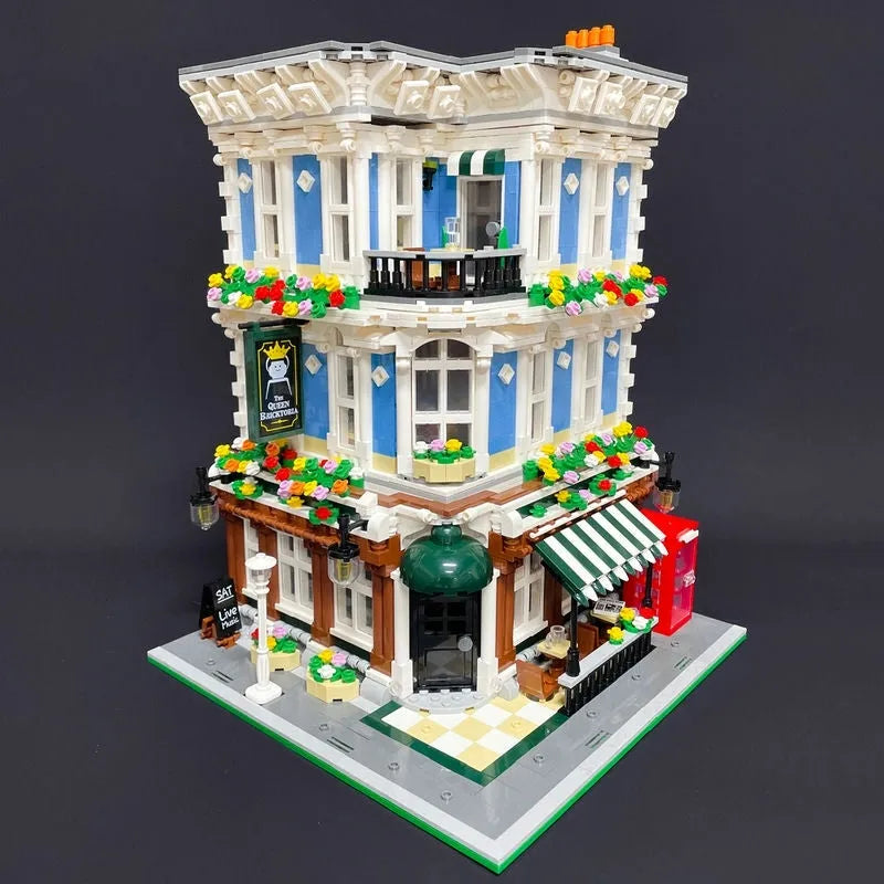 Building Blocks MOC City Expert Creator Queen Bricktoria Bricks Toys - 4