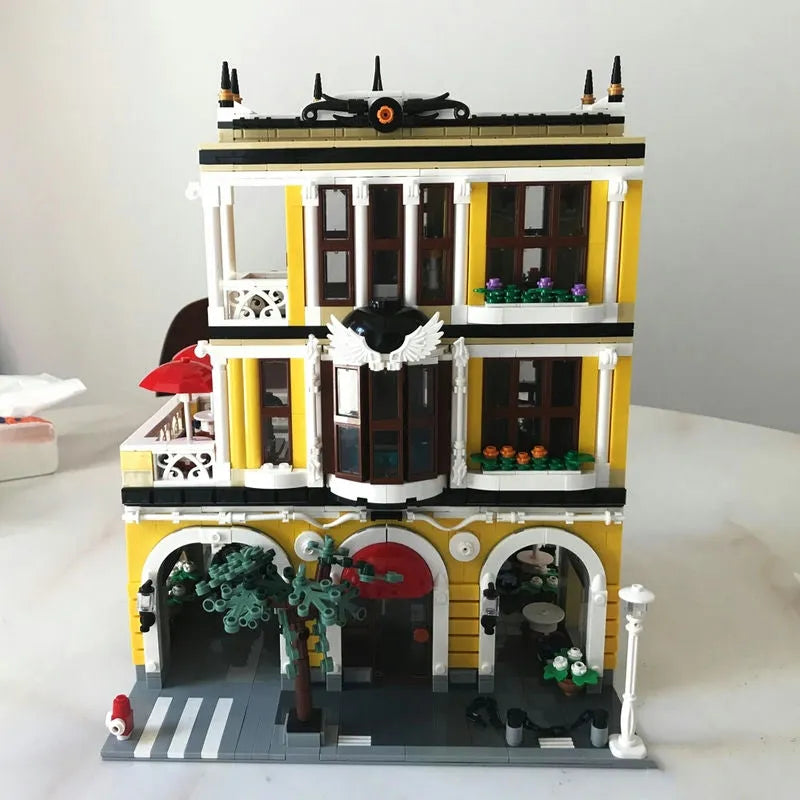 Building Blocks MOC City Expert Creator Tea Shop Store Bricks Toy 89124 - 10
