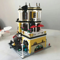 Thumbnail for Building Blocks MOC City Expert Creator Tea Shop Store Bricks Toy 89124 - 6
