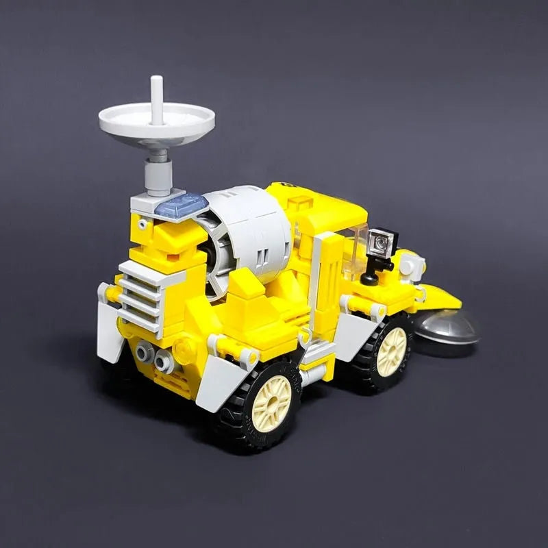 Building Blocks MOC City Geological Exploring Vehicle Bricks Toys - 4