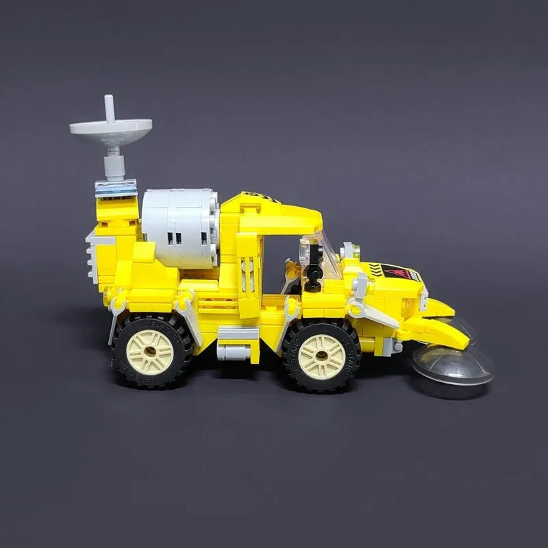 Building Blocks MOC City Geological Exploring Vehicle Bricks Toys - 3