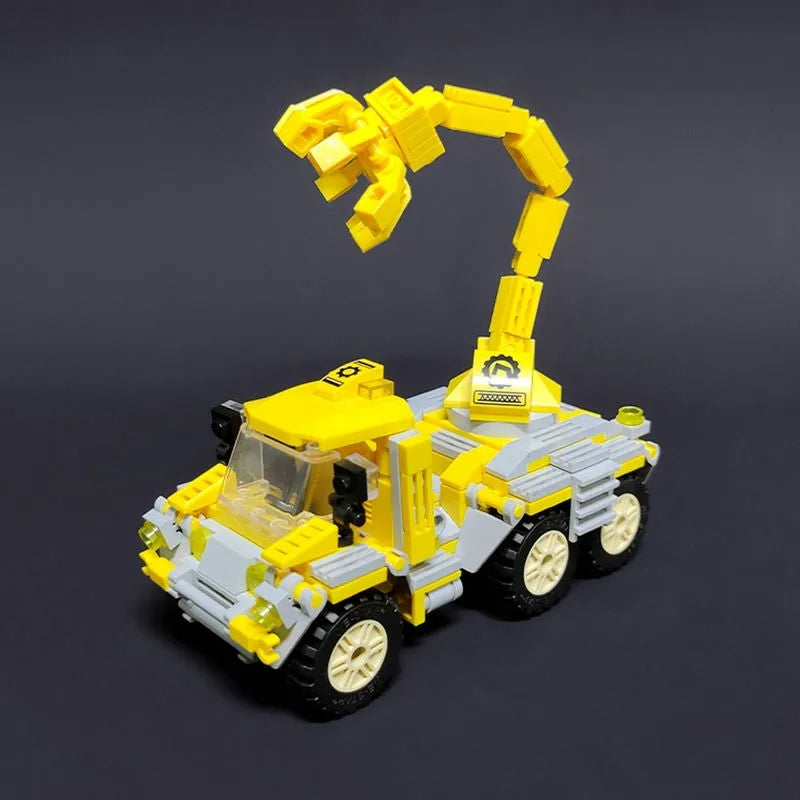 Building Blocks MOC City Grab & Lift Truck Cars Bricks Toys 21033 - 5
