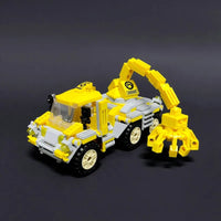 Thumbnail for Building Blocks MOC City Grab & Lift Truck Cars Bricks Toys 21033 - 3