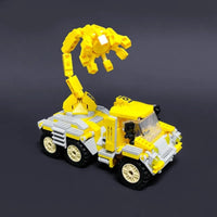 Thumbnail for Building Blocks MOC City Grab & Lift Truck Cars Bricks Toys 21033 - 1