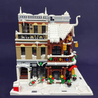 Thumbnail for Building Blocks MOC City Street Expert Claus Toys Store Bricks Toy 89143 - 7