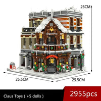 Thumbnail for Building Blocks MOC City Street Expert Claus Toys Store Bricks Toy 89143 - 2