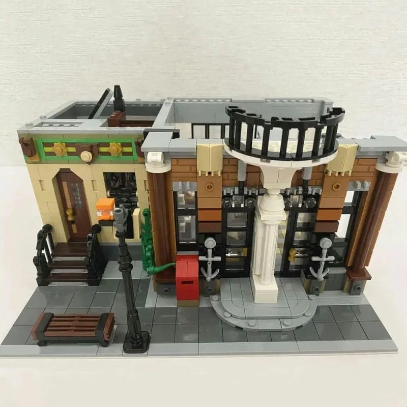 Building Blocks MOC City Street Expert Post Office Bricks Toy 89126 Construction Set Toys - 10