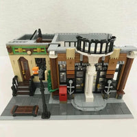 Thumbnail for Building Blocks MOC City Street Expert Post Office Bricks Toy 89126 Construction Set Toys - 10