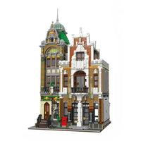 Thumbnail for Building Blocks MOC City Street Expert Post Office Bricks Toy 89126 - 8