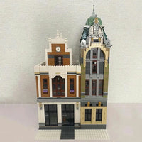 Thumbnail for Building Blocks MOC City Street Expert Post Office Bricks Toy 89126 - 15
