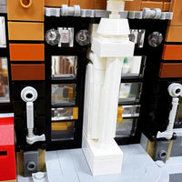 Thumbnail for Building Blocks MOC City Street Expert Post Office Bricks Toy 89126 Construction Set Toys - 18