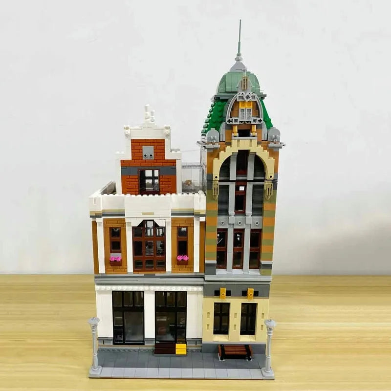 Building Blocks MOC City Street Expert Post Office Bricks Toy 89126 - 21