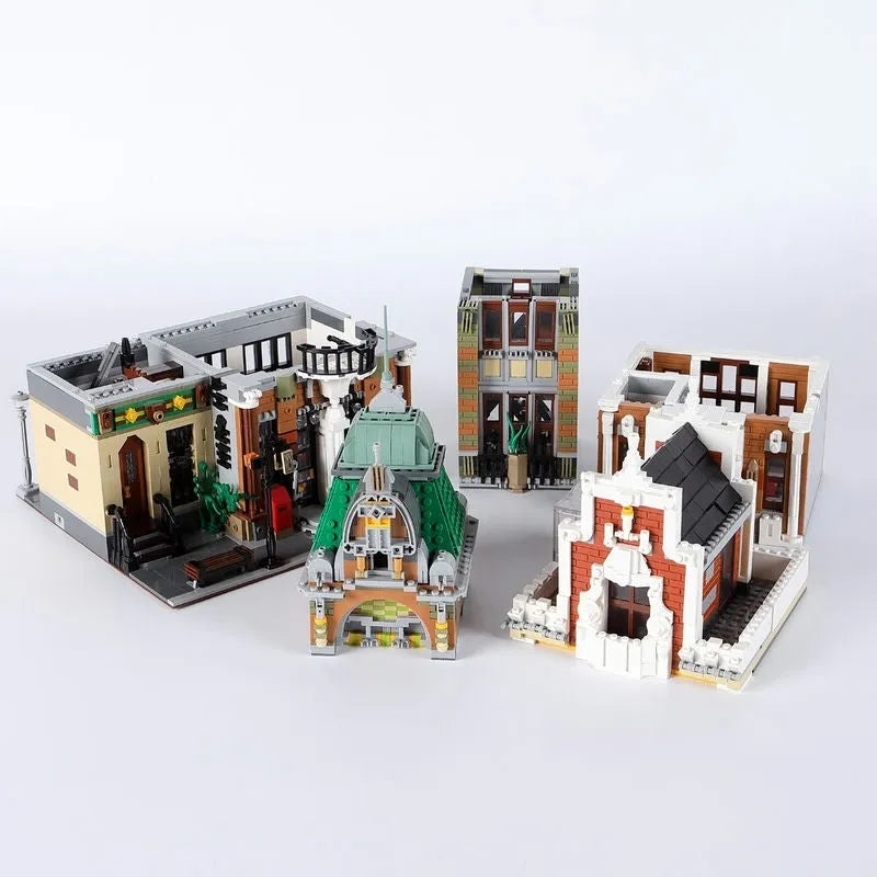 Building Blocks MOC City Street Expert Post Office Bricks Toy 89126 Construction Set Toys - 24