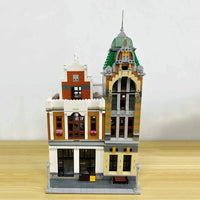 Thumbnail for Building Blocks MOC City Street Expert Post Office Bricks Toy Canada Stock Construction Set Toys - 7