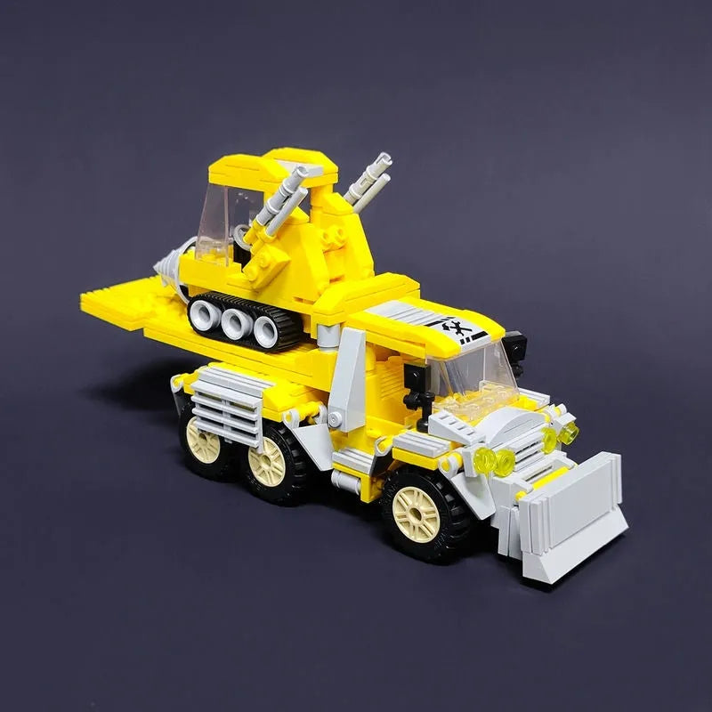 Building Blocks MOC City Wrecker Truck Cars Bricks Toys 21036 Construction Set Toys - 4