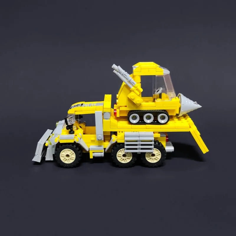 Building Blocks MOC City Wrecker Truck Cars Bricks Toys 21036 Construction Set Toys - 2