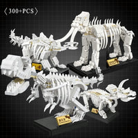 Thumbnail for Building Blocks MOC Creative Idea Dinosaur World Stegosaurus Fossil Bricks Toy Construction Set Toys - 6