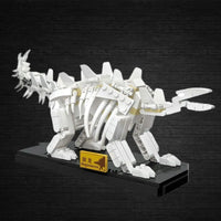 Thumbnail for Building Blocks MOC Creative Idea Dinosaur World Stegosaurus Fossil Bricks Toy Construction Set Toys - 4
