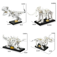 Thumbnail for Building Blocks MOC Creative Idea Dinosaur World Stegosaurus Fossil Bricks Toy Construction Set Toys - 5