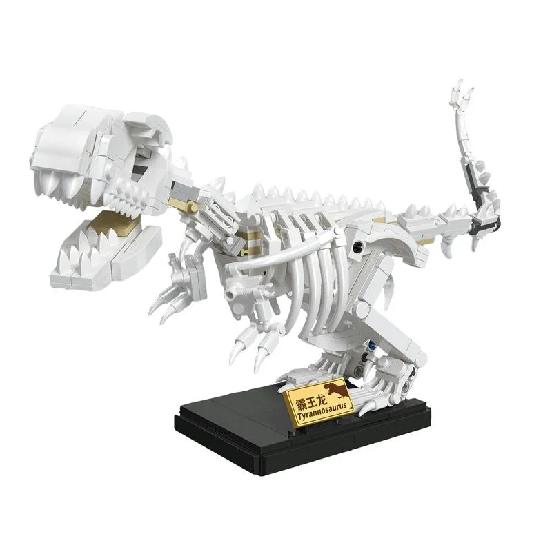 Building Blocks MOC Creative Idea Dinosaur World T Rex Fossil Bricks Toys Construction Set Toys - 1