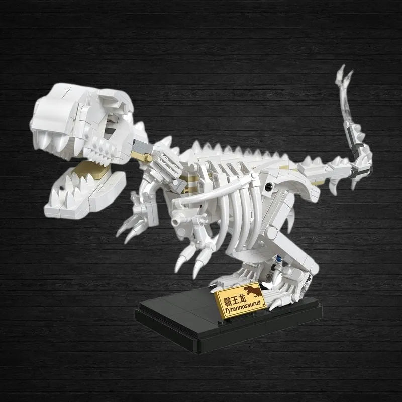 Building Blocks MOC Creative Idea Dinosaur World T Rex Fossil Bricks Toys - 4