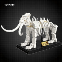 Thumbnail for Building Blocks MOC Creative Idea Mammoths Dinosaur Fossil Bricks Toy Construction Set Toys - 5