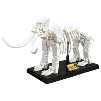 Thumbnail for Building Blocks MOC Creative Idea Mammoths Dinosaur Fossil Bricks Toy - 1