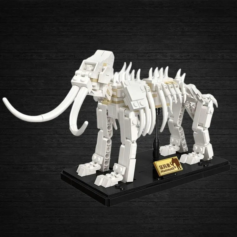 Building Blocks MOC Creative Idea Mammoths Dinosaur Fossil Bricks Toy - 6