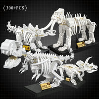 Thumbnail for Building Blocks MOC Creative Idea Mammoths Dinosaur Fossil Bricks Toy - 4