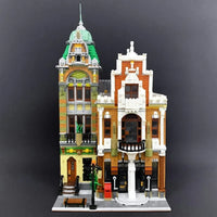 Thumbnail for Building Blocks MOC Creator City Street Expert Post Office Bricks Toy EU Construction Set Toys - 8