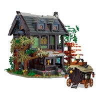 Thumbnail for Building Blocks MOC Creator Expert Medieval Hotel Town Inn Bricks Toys - 1