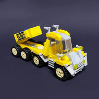 Thumbnail for Building Blocks MOC Crystal City Transporter Truck Car Bricks Toys - 1