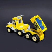 Thumbnail for Building Blocks MOC Crystal City Transporter Truck Car Bricks Toys - 4