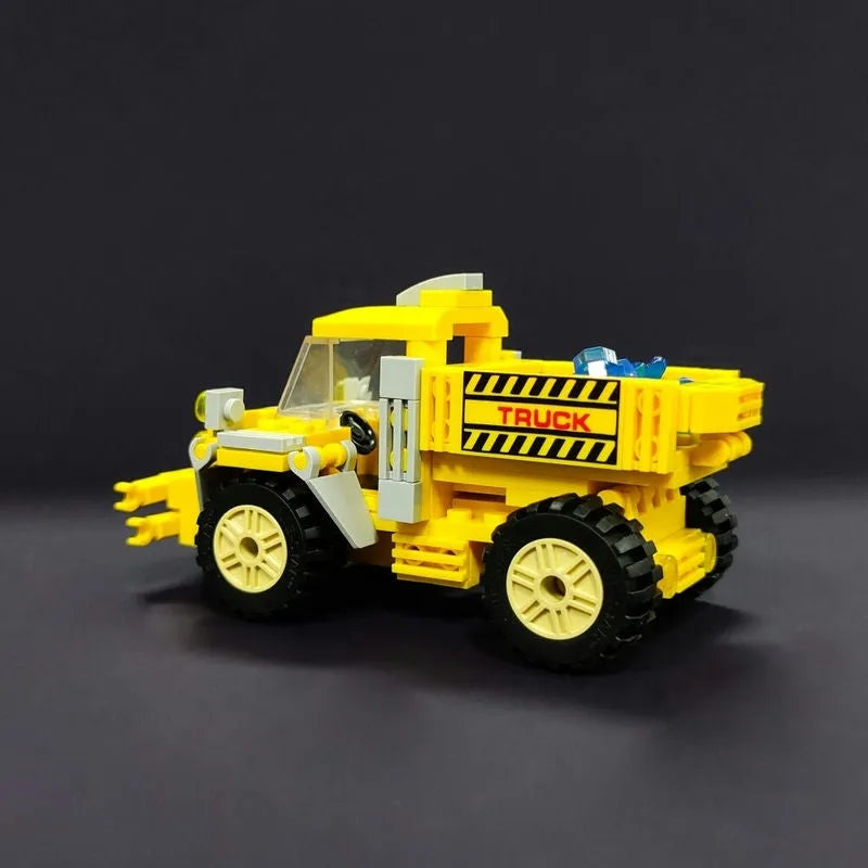 Building Blocks MOC Crystal Collector City Truck Bricks Toys 21035 - 4