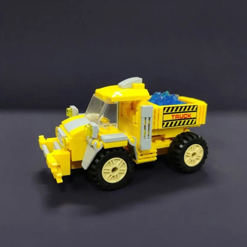 Building Blocks MOC Crystal Collector City Truck Bricks Toys 21035 - 3