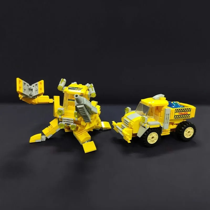 Building Blocks MOC Crystal Collector City Truck Bricks Toys 21035 - 1