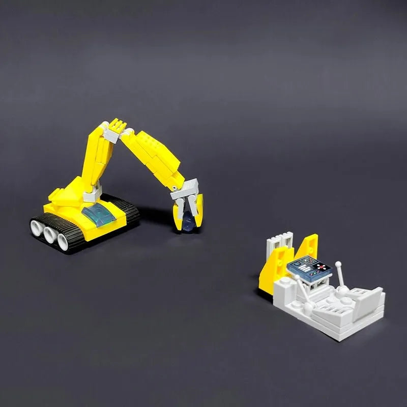 Building Blocks MOC Crystal Mixer Truck Car Bricks Toys 21034 Construction Set Toys - 3