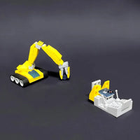 Thumbnail for Building Blocks MOC Crystal Mixer Truck Car Bricks Toys 21034 - 3