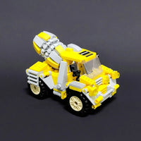Thumbnail for Building Blocks MOC Crystal Mixer Truck Car Bricks Toys 21034 Construction Set Toys - 4