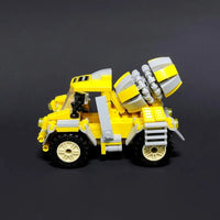 Thumbnail for Building Blocks MOC Crystal Mixer Truck Car Bricks Toys 21034 Construction Set Toys - 6