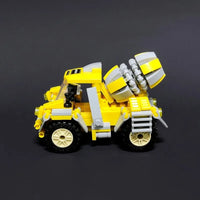 Thumbnail for Building Blocks MOC Crystal Mixer Truck Car Bricks Toys 21034 - 6