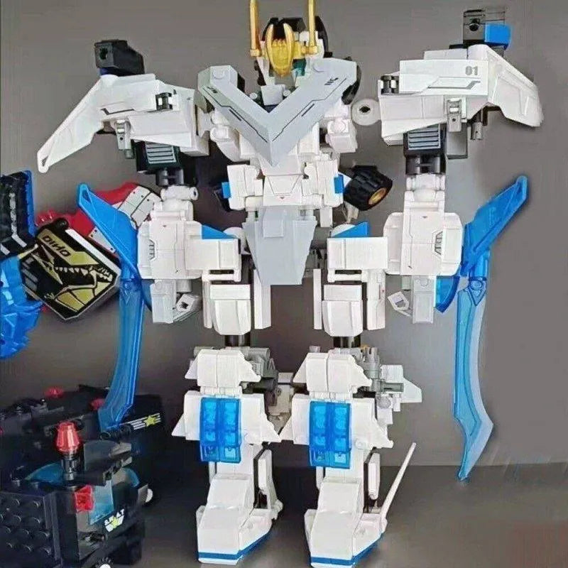Building Blocks MOC Deformation Wind Blade Mech Robot Bricks Toys - 8