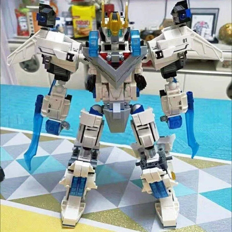 Building Blocks MOC Deformation Wind Blade Mech Robot Bricks Toys - 10