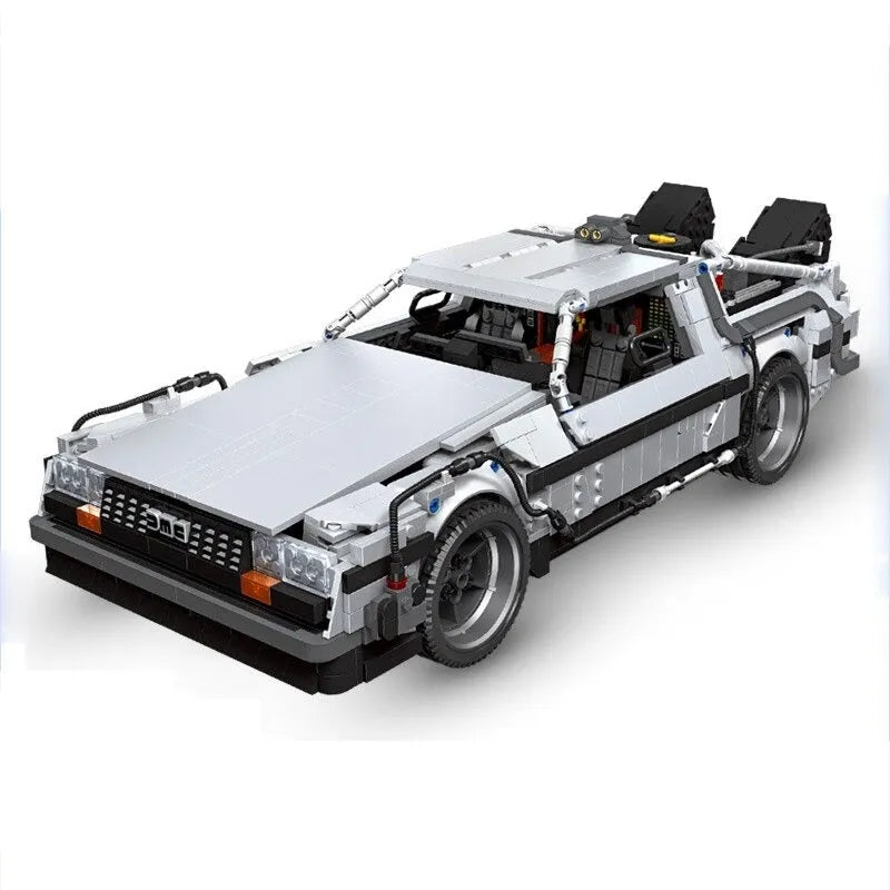 Building Blocks MOC DeLorean DMC-12 Return To The Future Car Bricks Toy Construction Set Toys - 1