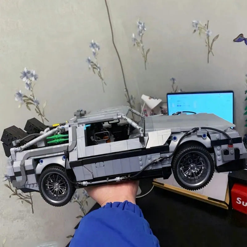 Building Blocks MOC DeLorean DMC - 12 Return To The Future Car Bricks Toy - 6