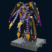 Thumbnail for Building Blocks MOC Endless Dawn Calamity Knight Mecha Rider Bricks Toys - 6