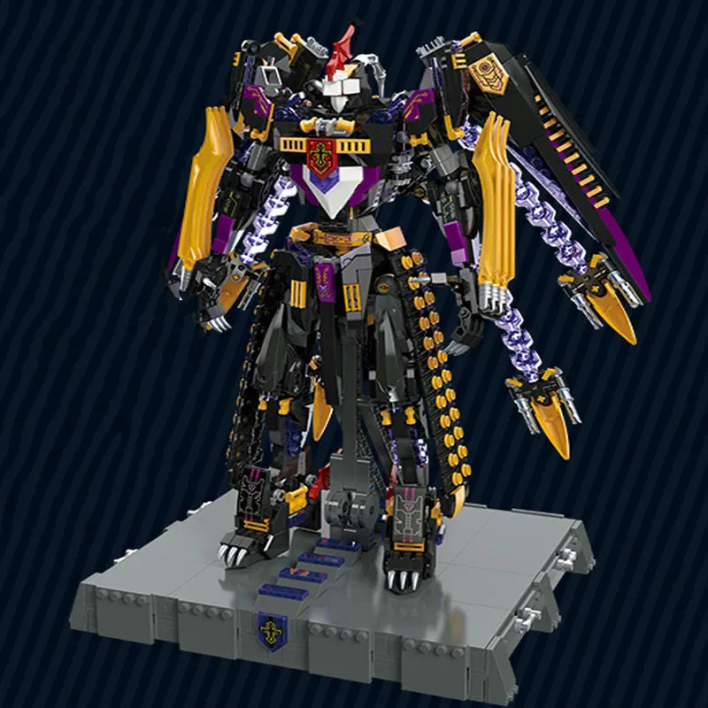 Building Blocks MOC Endless Dawn Calamity Knight Mecha Rider Bricks Toys Construction Set Toys - 4