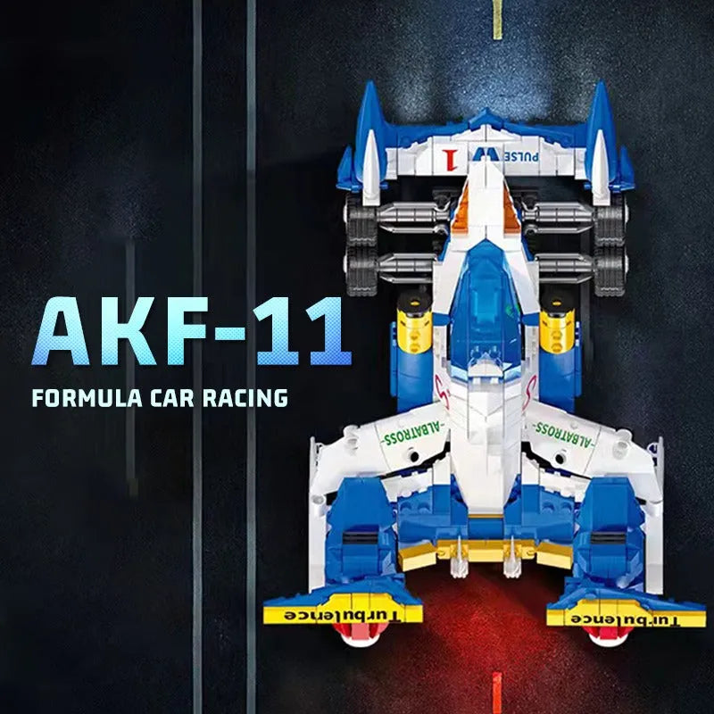 Building Blocks MOC Expert AKF-11 Concept F1 Racing Car Bricks Toy 92003 Construction Set Toys - 3