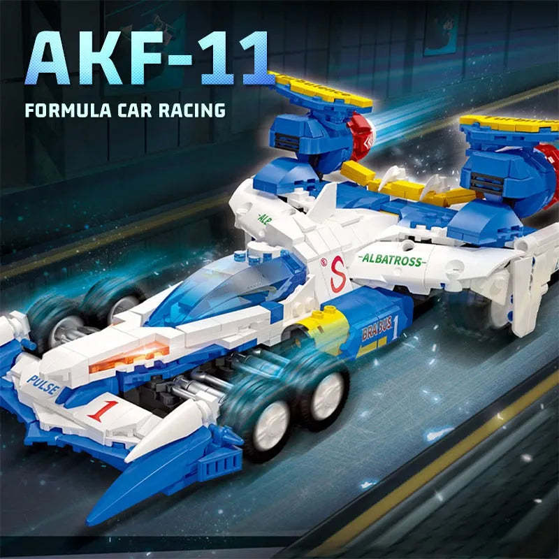Building Blocks MOC Expert AKF-11 Concept F1 Racing Car Bricks Toy 92003 Construction Set Toys - 2